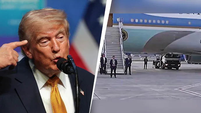 Iran threat forced Trump to swap jets while leaving Turkey. Catering truck played key role